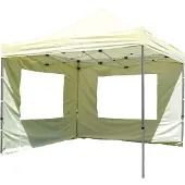 VCM PROFI | Pavillon | Maße ca. 3x3 m | wasserabweisende 270g / m² PE Plane | Partyzelt | Gartenzelt