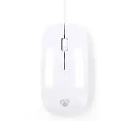 Nedis Mouse - Verdrahtet - 1000 dpi - Anzahl Knöpfe: 3 - Beidhändig