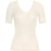 Hanro T-Shirt Woolen Silk Kurzarm in cygne | Gr.: M