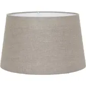 Steinhauer - Lampenschirm - Rund 30 cm - Grau - Träger oben