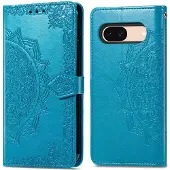 IMoshion Google Pixel 8a Hülle - Kunstleder - - Klapphülle - Türkis