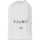 Kayori Spannbettlaken Saiko Silbergrau (Jersey)-180 x 220 cm