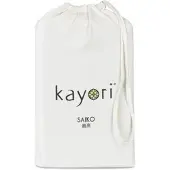 Kayori Spannbettlaken Saiko Offwhite (Jersey)-180 x 220 cm