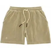 OAS Kurze Hose Washed Grey Velour Herren-L