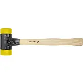 Wiha 26640, Rückschlagfreier Hammer, Holz, Schwarz, Gelb, 290 mm, 296 g