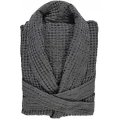 Abyss & Habidecor Bademantel Pousada Grey-XL