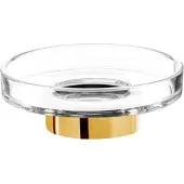 DECOR WALTHER Seifenschale Century Gold Transparent
