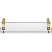 DECOR WALTHER Seifenschale Club Gold Klar