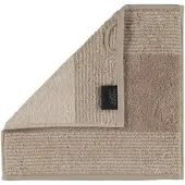 Cawö Gesichtshandtücher Two-Tone Beige (6er Set)