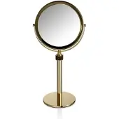 DECOR WALTHER Schminkspiegel Rocks Gold