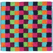 Cawö Gesichtshandtuch Lifestyle Cube Karo Multicolour (6er Set)