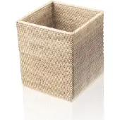 DECOR WALTHER Mülleimer Basket QK Rattan