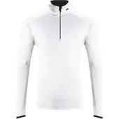 Kjus Ski-Pullover Feel Half Zip Herren White Black-Größe 58