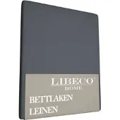 Libeco Bettlaken Riggs Navy (Leinen)-240 x 300 cm (2-personen)