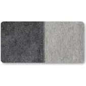 Ibena Unidecke Sorrento Doubleface Grau/Silber-100 x 150 cm