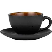 Bitz Kaffeetasse Gastro Black Amber 220 ml (6-teilig)