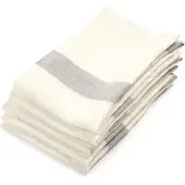 Libeco Geschirrtuch Porticcio Grey Linnen (6er Set)