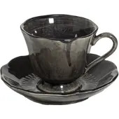 The Table Kaffeetasse Mit Untertasse Attic Liquorice