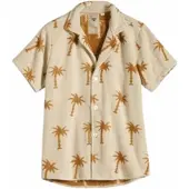 OAS Hemd Palmy Terry Shirt Herren-M