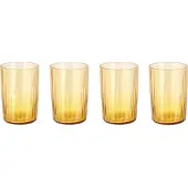 Bitz Glas Kusintha Amber 280 ml (4-teilig)