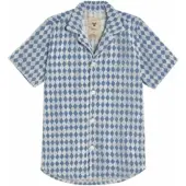 OAS T-Shirt Terry Herren Navy Diamond-M