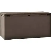 vidaXL Gartenbox Braun 114x47x60 cm