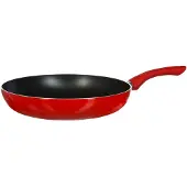 Secret De Gourmet Emaille-Pfanne, Aluminium, rot, 28 cm