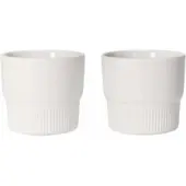Marc O'Polo Kaffeebecher Moments Chalk White 280 ml (4er-Set)