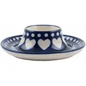 Bunzlau Castle Eierbecher Blue Valentine (Ø 9 cm)