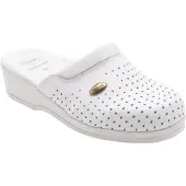 Scholl Medizinische Clogs Back Guard White Unisex-Schuhgröße 46