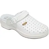 Scholl Medizinische Clogs New Bonus White Unisex-Schuhgröße 45