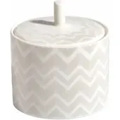 Missoni Zuckerdose Zig Zag White