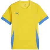 Puma Teamgoal Matchday Jersey jr faster yellow-electric blue lemonade (17) 164