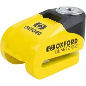 Oxford Quarz XD6 Scheibenschloss - Ø6mm gelb/schwarz