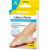 Lifemed Blasenpflaster 4 Größen 6 St Pflaster