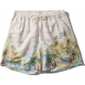 Edmmond Studios Badehose Summer Classic Men Plain Off White-XL