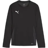 Puma Teamgoal LS Jersey Jr black-white-flat dark gray (03) 128