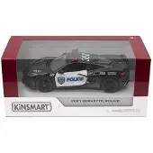KINSMART KINS Die-cast model 2021 Corvette (Police), 1:36