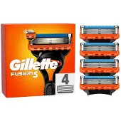 Gillette Fusion5 Ersatzrasierklingen, 4 Stück