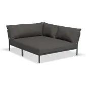 Houe LEVEL 2 Cozy Ecke Kissen rechts Aluminiumgestell