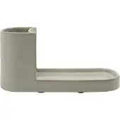 Meraki - Ordnungssystem für Spülmittel und Spülbürste, MKDatura - Shellish grey - l: 26 cm, w: 10.5 cm, h: 12.5 cm