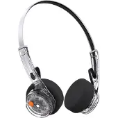 Mondo By Defunc , Bluetooth 5.3 On-Ear Kopfhörer Mondo FreeStyle ENC, Schwarz transparent