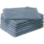 MOODIT Waschlappen Troy Stone Blue (Set von 8 Stück)