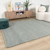 NATURL. Wollteppich - Wise Grün 411 160x230 cm
