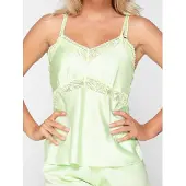 Lingadore Night Schlafshirt Butterfly Green | Grösse: 4XL | Farbe: Grün