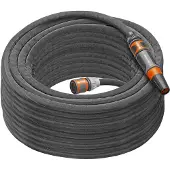 Gardena Liano, 25 m, Über Boden, Schwarz, Grau, Polyvinylchlorid (PVC), Textil, 22 bar, 1,3 cm