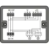 Wago 899-631/180-000 Verteilerbox,Bewegungs-/Präsenzmelder,1 Eingang,schwarz 899631180000