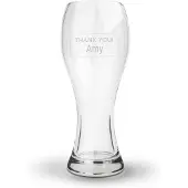 Royal Leerdam Weizenbierglas mit Gravur - 1 Stück