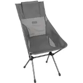 Helinox Campingstuhl Sunset Chair (hohe Rückenlehne, neue verstellbare Kopfstütze) charcoalgrau