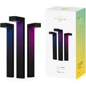 Hombli HBPK-0100, Bodenbeleuchtung für den Außenbereich, Schwarz, Aluminium, IP65, Bodenmontage, LED